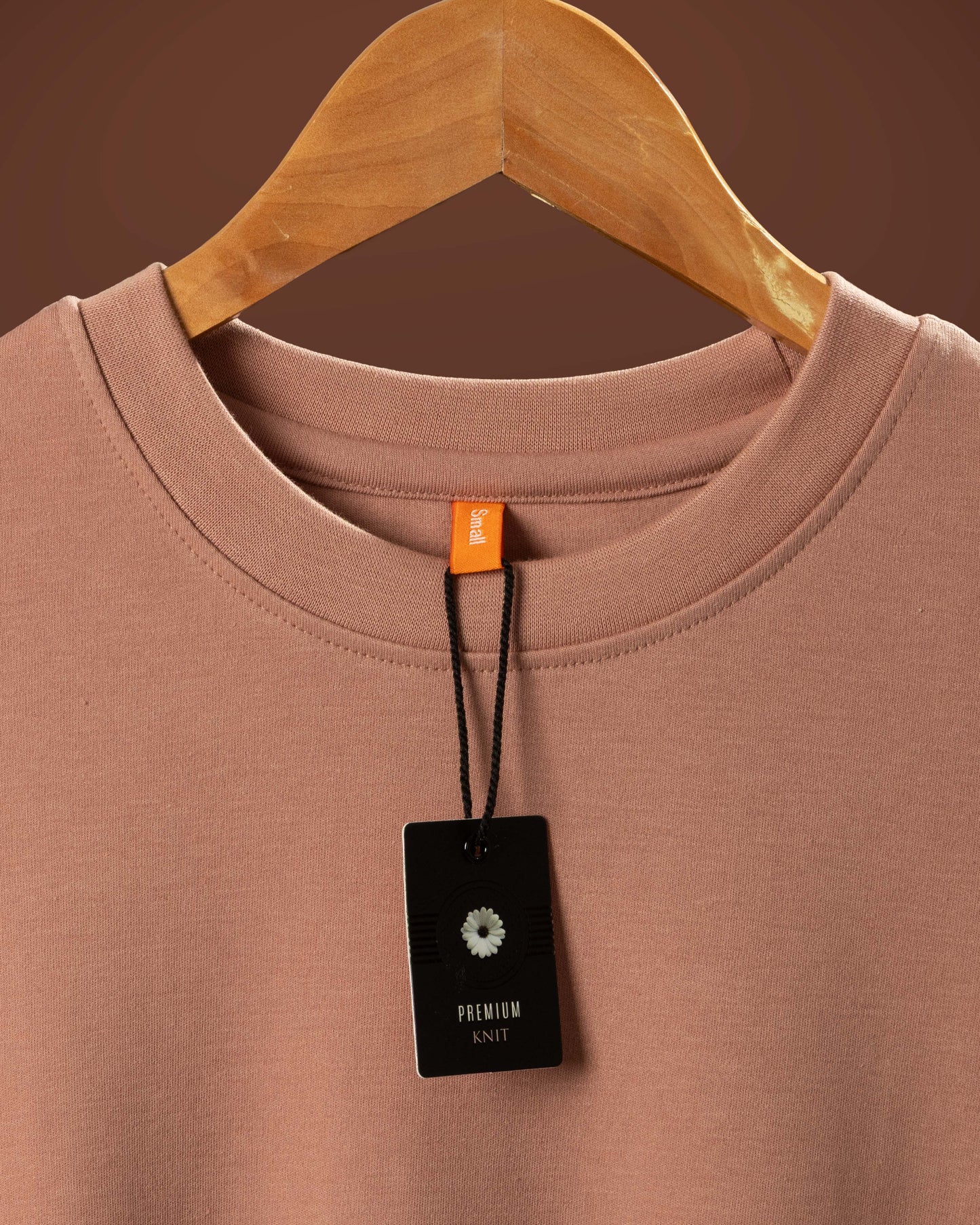 Essential Oversized T-Shirt – Mocha Brown Edition