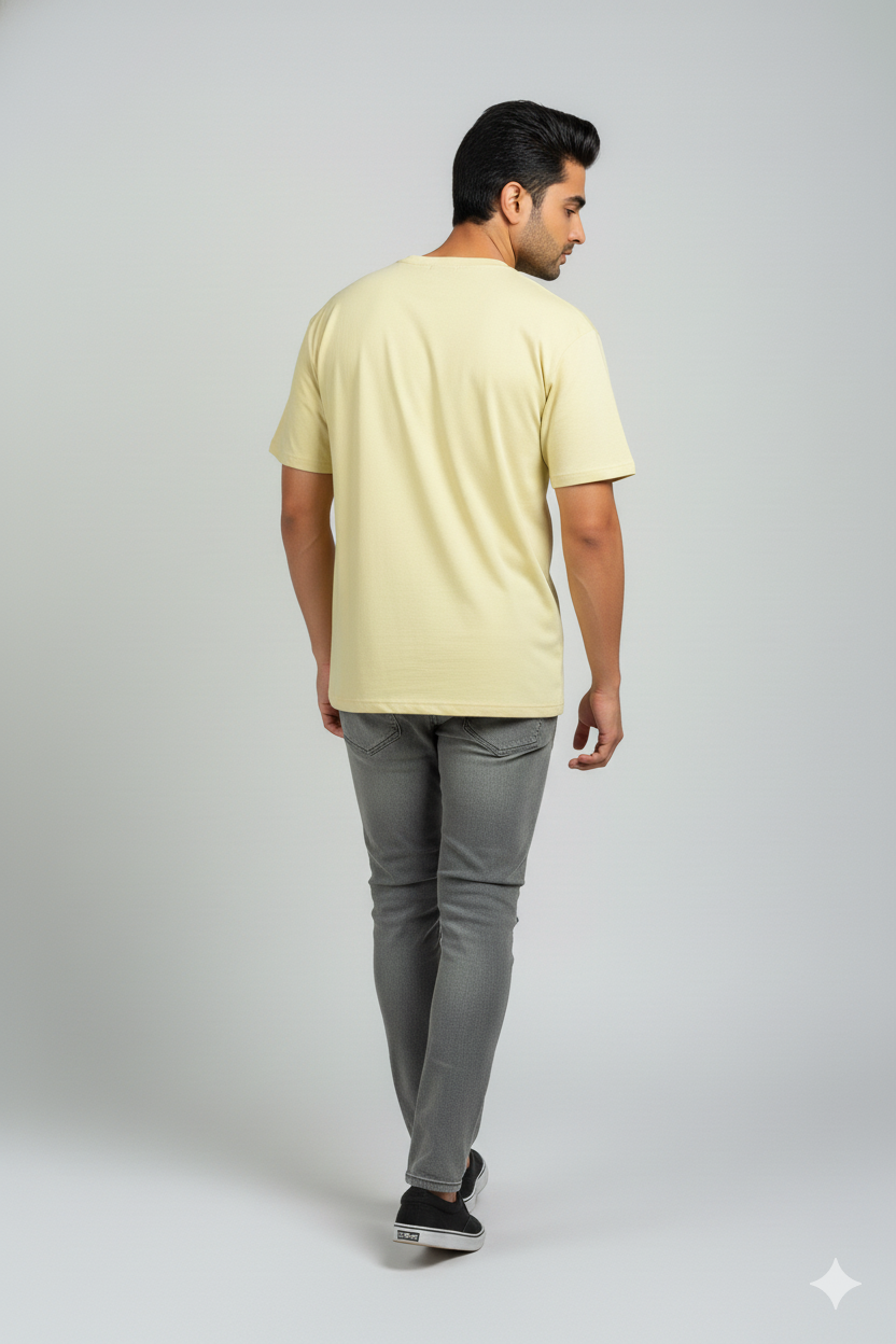 Tamil Heritage Oversized Tee – Ancient Script Edition