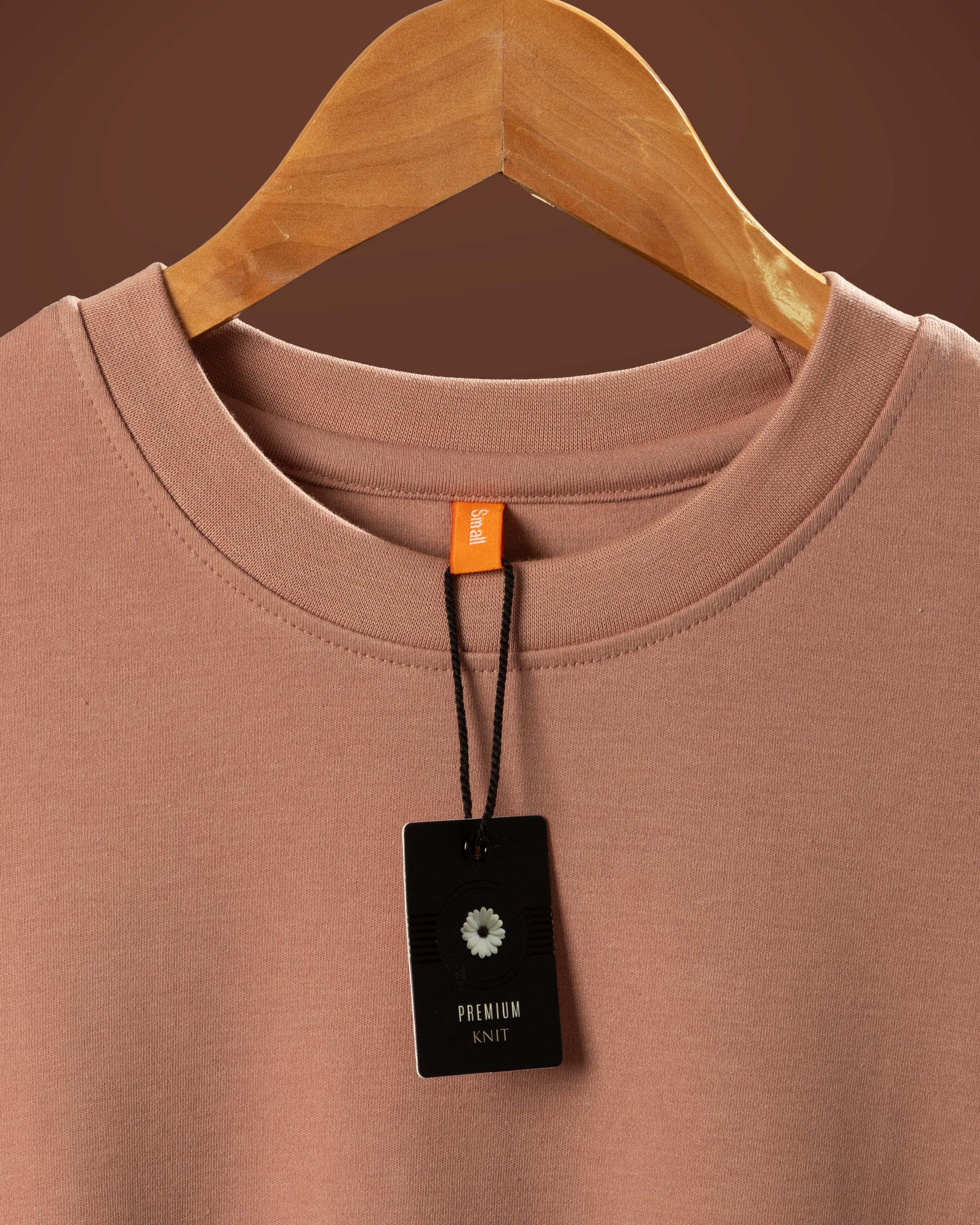 Essential Oversized T-Shirt – Mocha Brown Edition