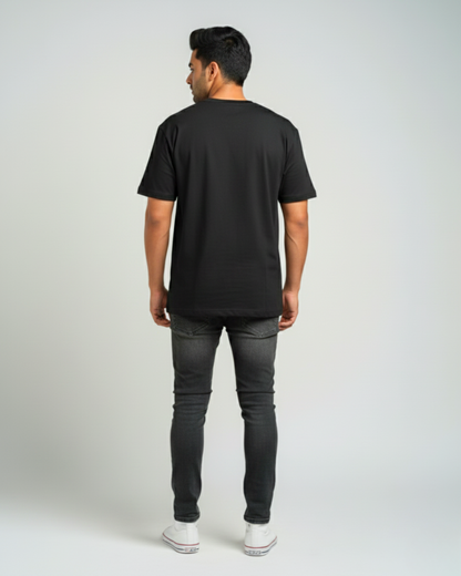Madraskaaran Heritage Oversized Tee – Premium Interlock Knit