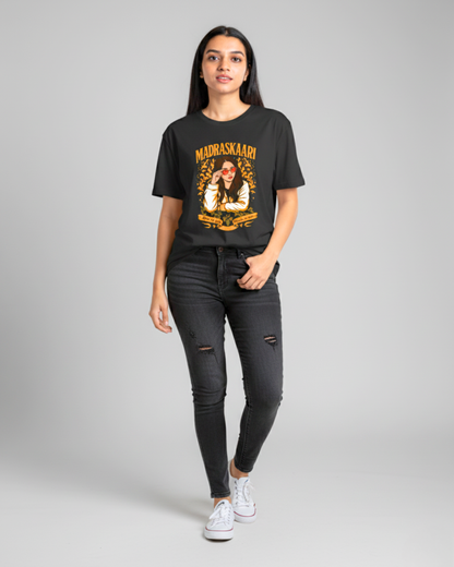 Madraskaari Signature Oversized T-Shirt – Bold Heritage Style