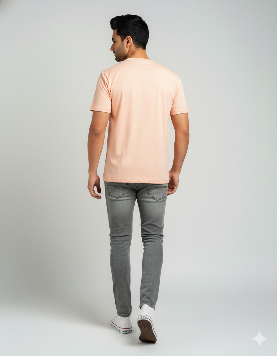 Classic Minimal Oversized Tee – Luxe Street Basics